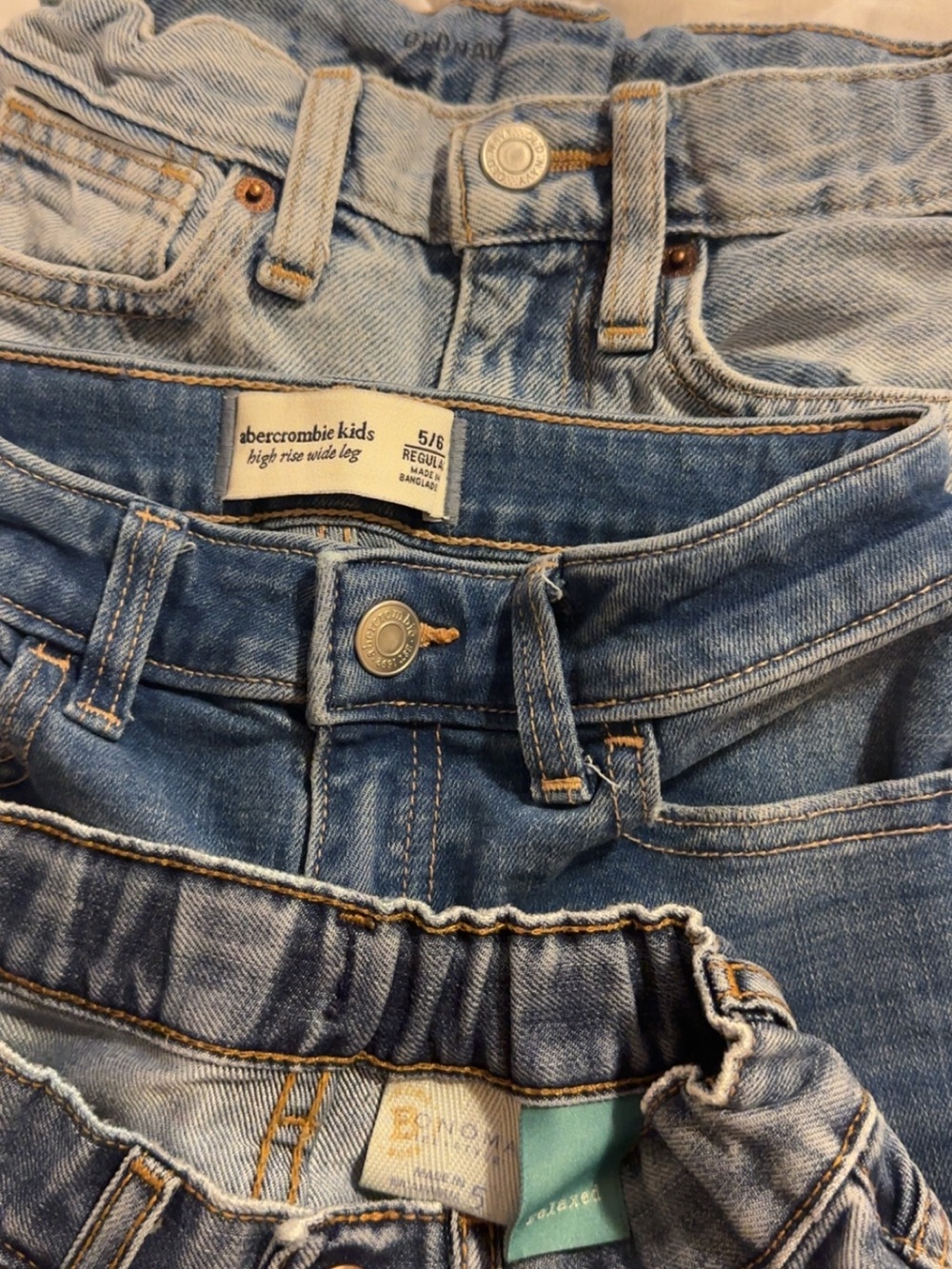 Kids Blue Denim Jeans bundle - Picture 3 of 3